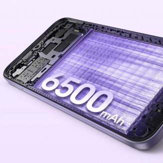 Oppo A6c features a 6.75'' LCD with 1,125 nits peak brightness and a 6,500mAh battery