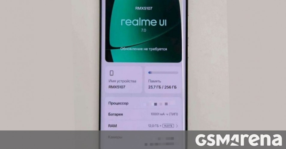 Realme's 10,000mAh phone could launch this month