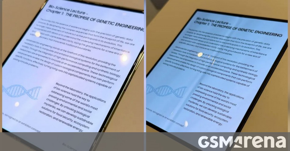 Samsung showcases foldable display with no visible crease at CES 2026
