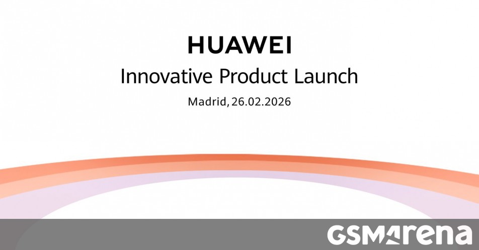 Huawei sets a product announcement event for February 26