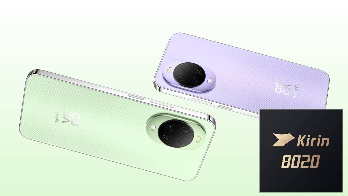 The Huawei nova 15 uses the Kirin 8020