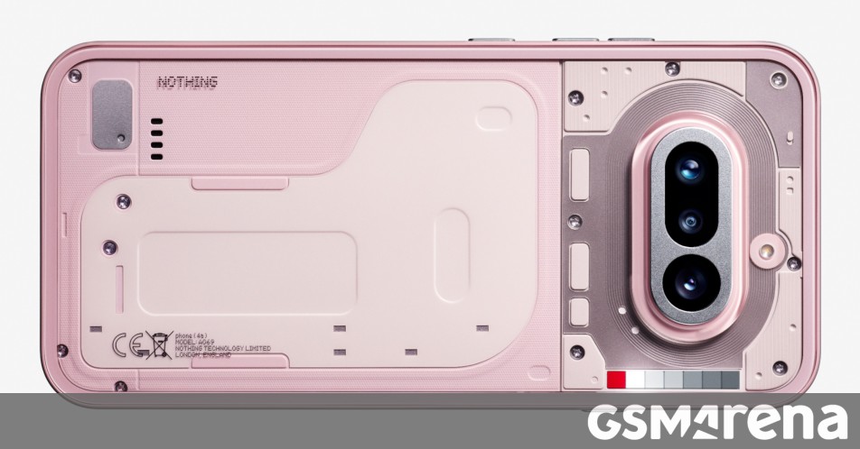 Meet the pink Nothing Phone (4a)