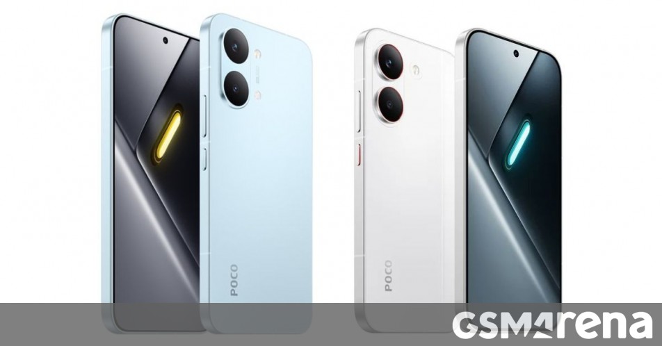 Poco X8 Pro and X8 Pro Max designs revealed in new leaked renders