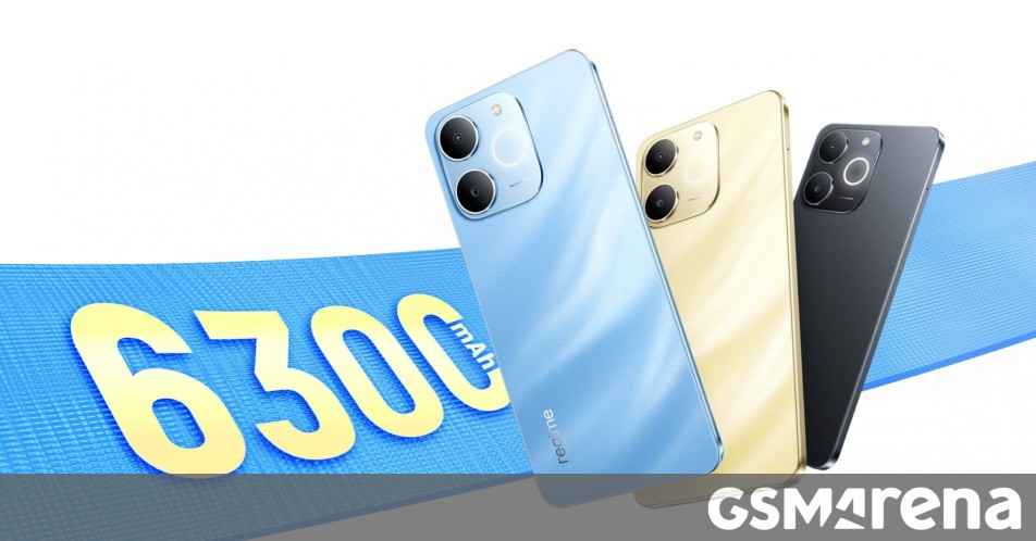 Realme P4 Lite arrives with a 90Hz display and a 6,300 mAh battery for about $100