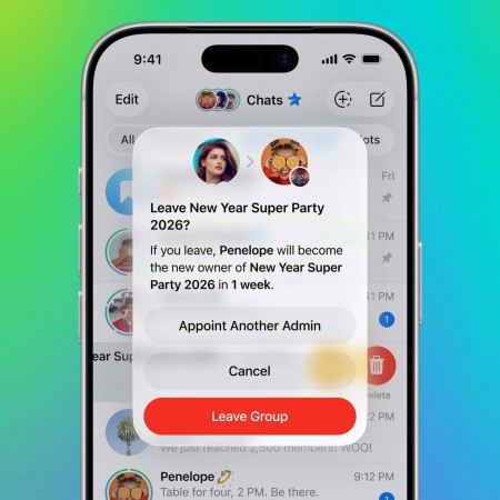 Telegram announces redesigned interface for Android and iOS, automatic ownership transfer for groups