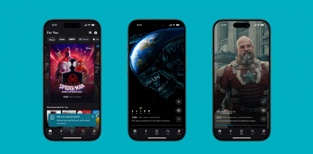 Disney+ launches Verts, a TikTok-like vertical video feed