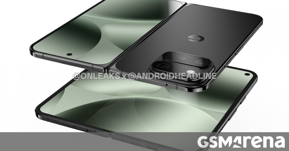Google Pixel 11 Pro Fold renders leak
