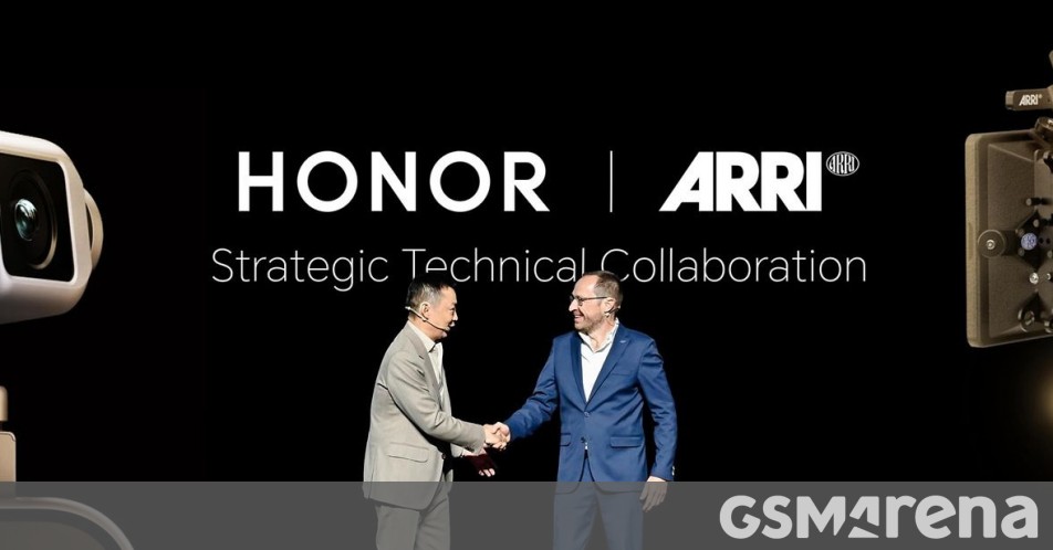 Honor partners with legendary video camera maker ARRI