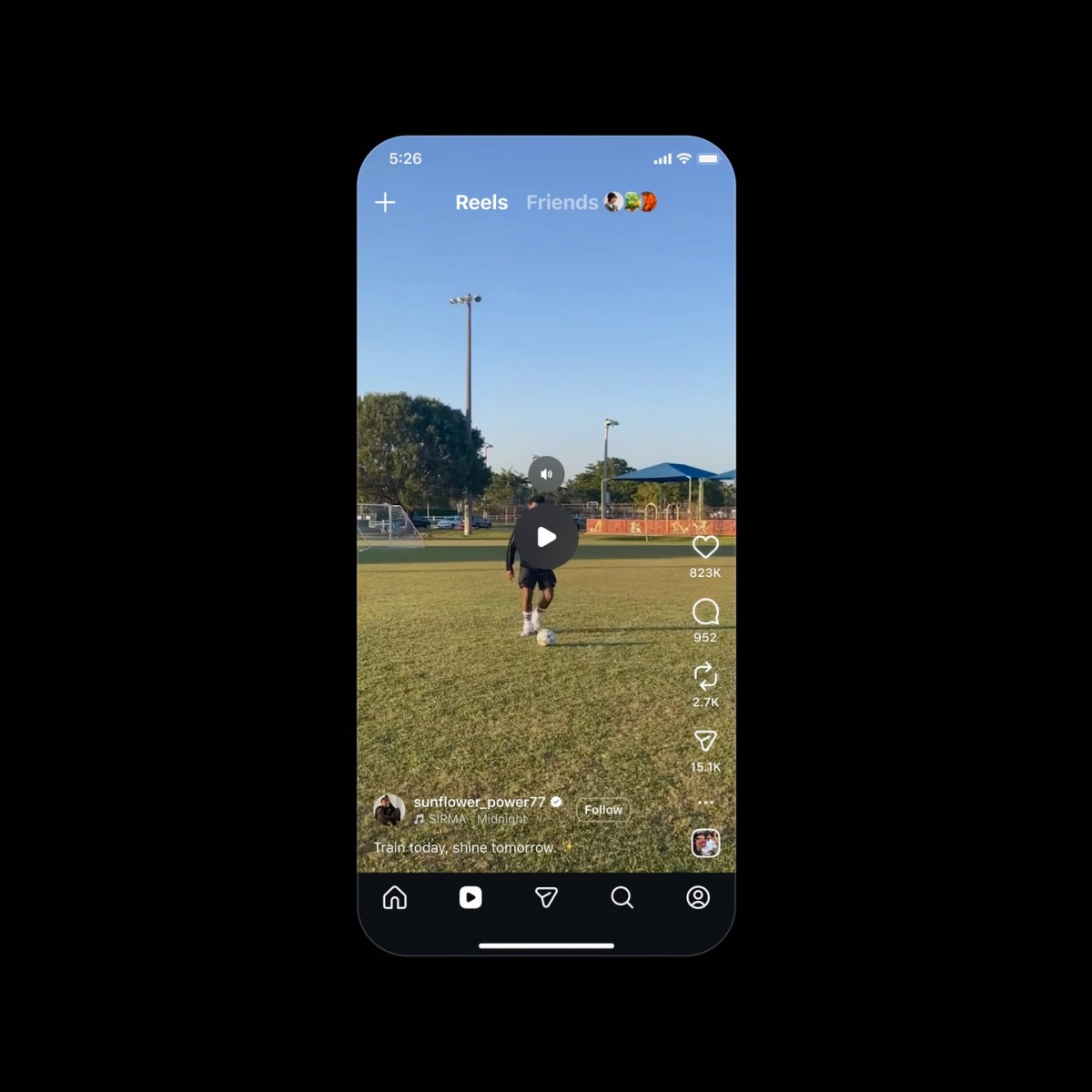 Instagram Reels can now be paused with a single tap