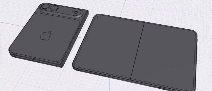 iPhone Fold shows up in updated CAD renders