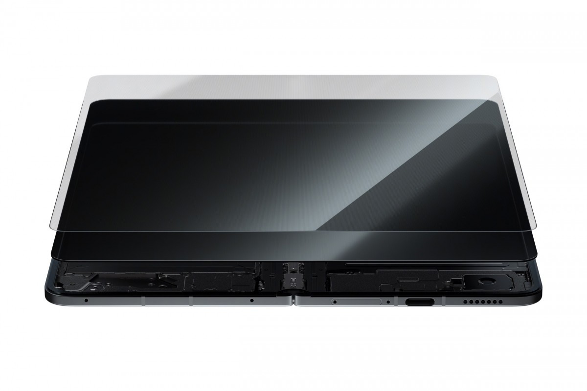 ओप्पो फाइंड एन6 का क्रीज़-फ्री डिस्प्ले