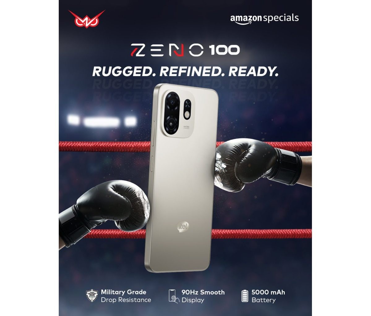 आईटेल ने मिलिट्री-ग्रेड मजबूती के साथ ज़ेनो 100 लॉन्च किया