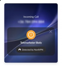 NordVPN Call Security Notifications