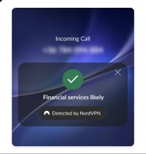 NordVPN Call Security Notifications