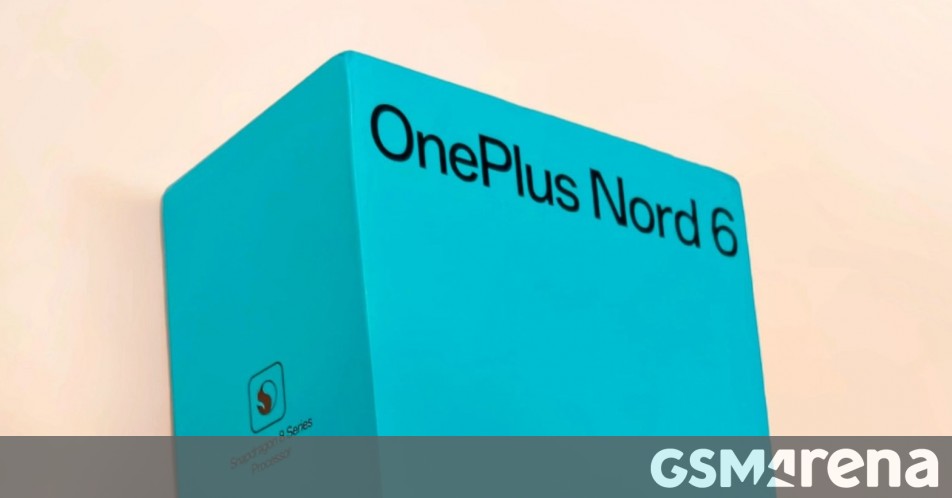 OnePlus Nord 6 retail box leak reveals key specifications