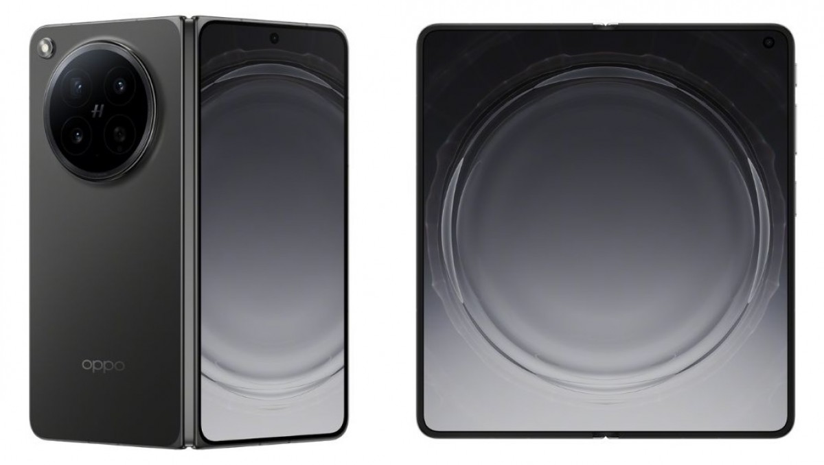 Oppo Find N6 in Deep Black color