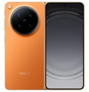 Oppo Find N6 in Golden Orange and Original Titanium shades