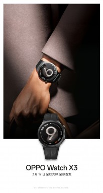 ओप्पो वॉच X3 की आधिकारिक छवियां