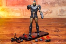 The posable Iron Man figure is just for marketing purposes