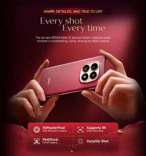 Redmi Note 15 Special Edition: 50MP 4K camera