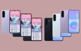 Samsung Galaxy A37 and Galaxy A57 listed at another store, prices and specs revealed again