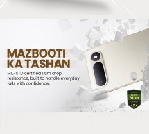 The Tecno Spark 50 5G has been drop-tested from 1.5m