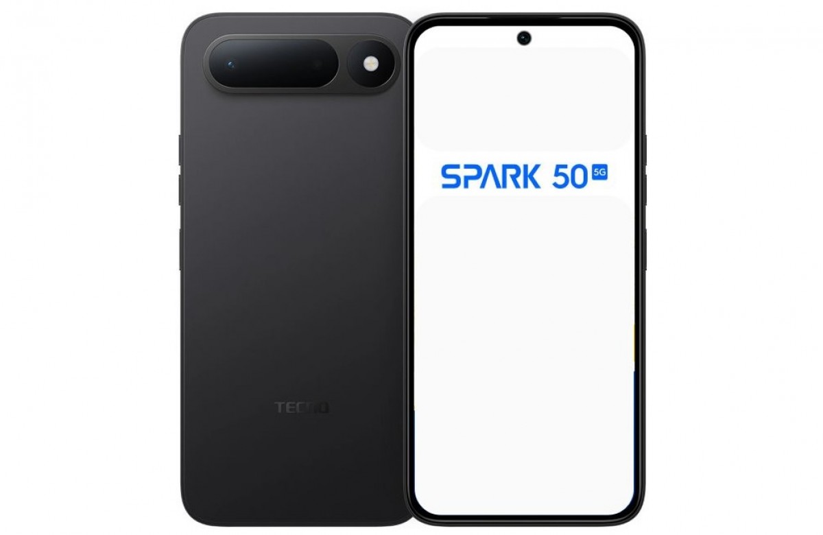 Tecno Spark 50 5G debuts with a 6,500mAh battery, Dimensity 6400 SoC