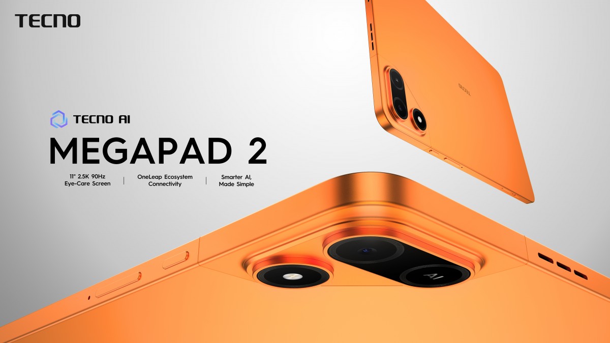 टेक्नो ने वॉच जीटी 1एस वॉच, मेगापैड 2 टैबलेट और फ्रीहियर 2 ईयरबड्स की घोषणा की