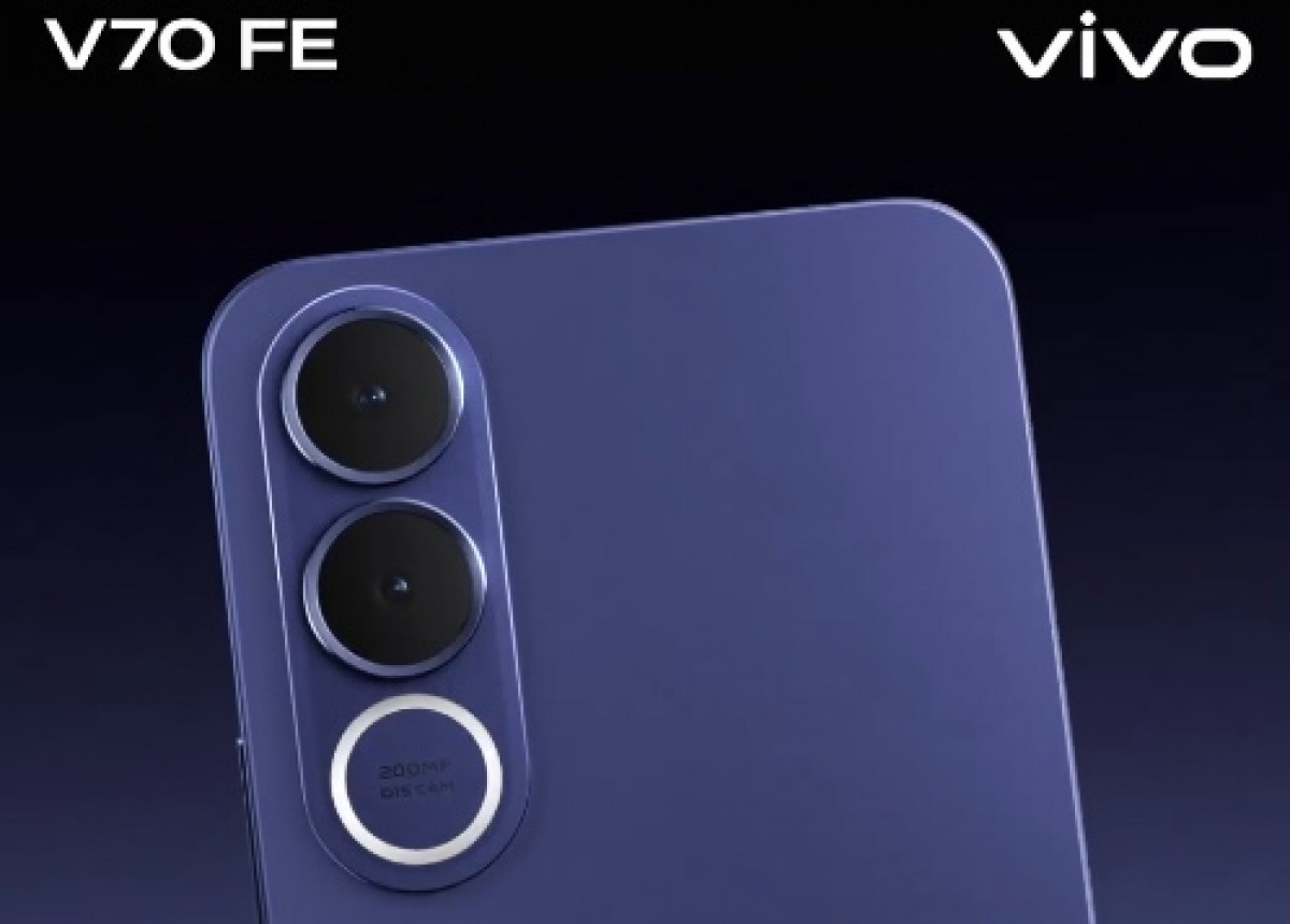 vivo V70 FE to get a 200MP main rear camera, launch date confirmed