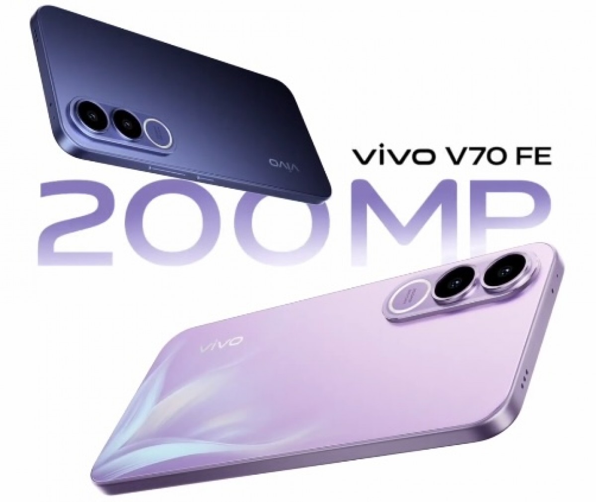 vivo V70 FE to get a 200MP main rear camera, launch date confirmed