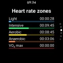Indoor cycling session captured on Xiaomi Watch 5
