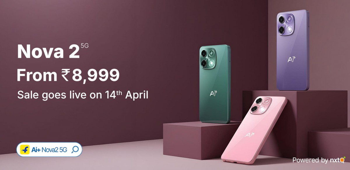 AI+ unveils Nova 2 series and Nova Flip foldable 