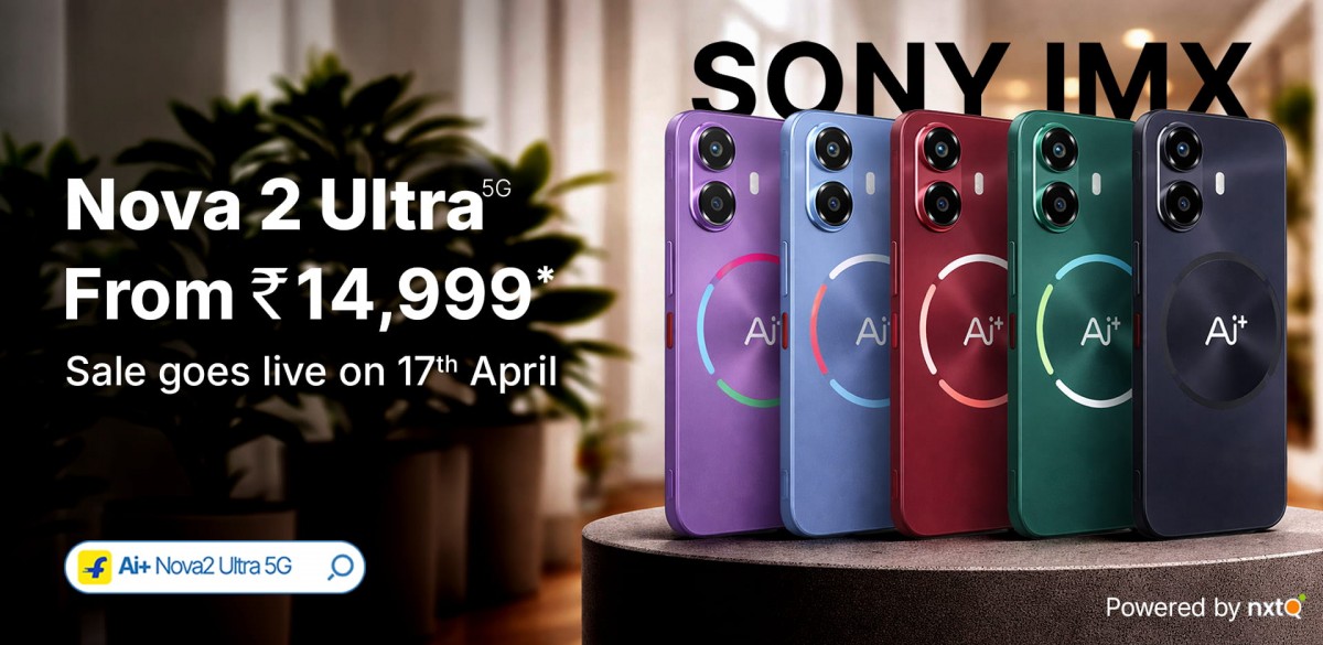 AI+ unveils Nova 2 series and Nova Flip foldable 