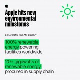 Apple’s green milestones
