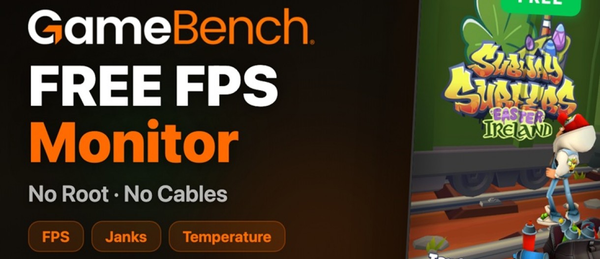 GameBench releases its free FPS Monitor app to let you monitor professional-grade performance metrics on your device