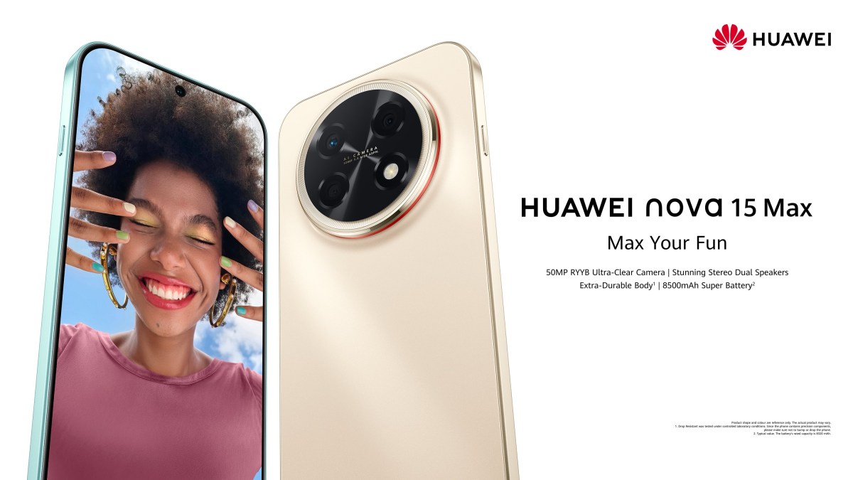 Huawei Nova 15 Max is coming soon with an 8,500mAh battery