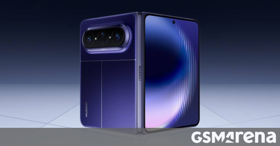 Huawei Pura X Max unveiled: larger displays with stylus support, slimmer build