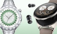 Lighter Huawei Watch Buds 2 unveiled, diamond-studded Huawei Watch Ultimate brings the bling