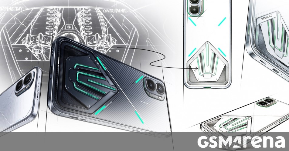 Here's the Infinix GT 50 Pro in two colors, more details about its gaming chops leak