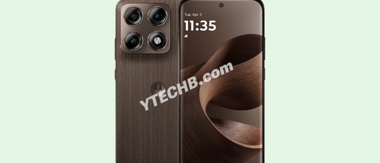 Motorola Edge 70 Pro's leaked images reveal color options