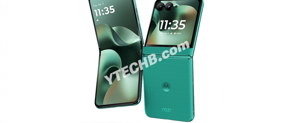 Motorola Razr 70 renders leak too