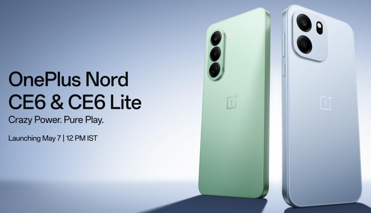 OnePlus Nord CE6, Nord CE6 Lite launch set for next month, specs confirmed