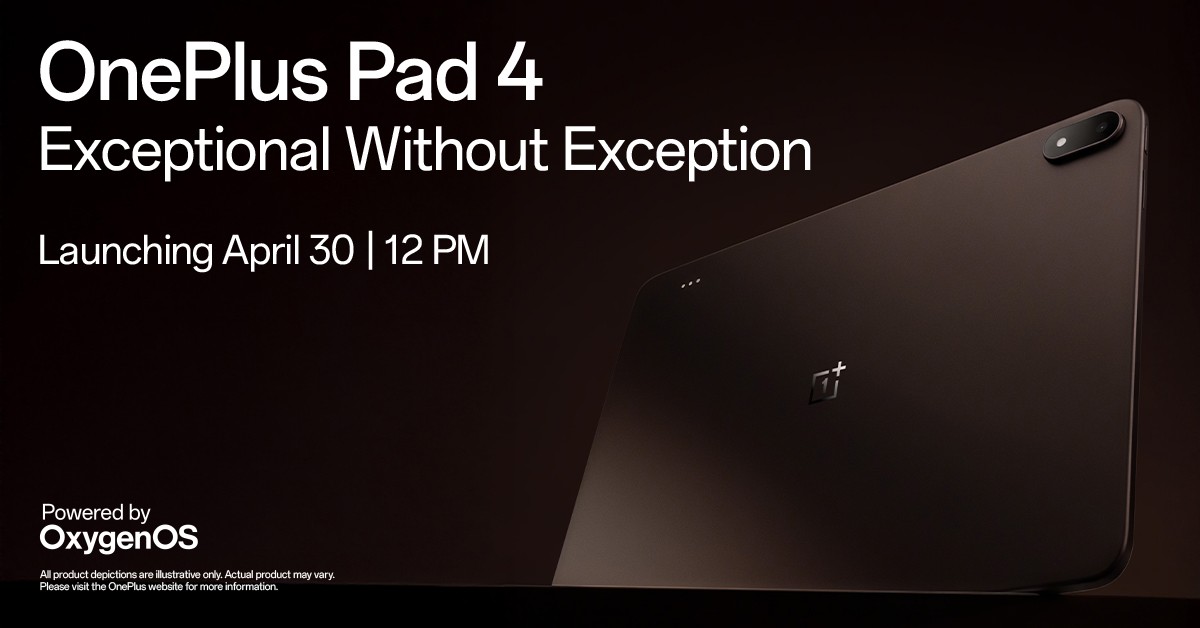 OnePlus Pad 4's key specs and launch date revealed