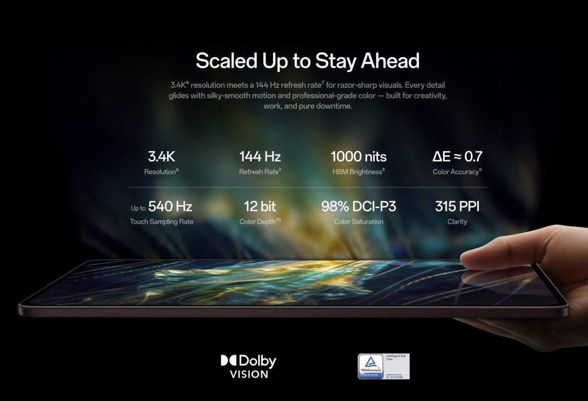 OnePlus Pad 4 launched with 13.2-inch display, Snapdragon 8 Elite Gen 5 SoC