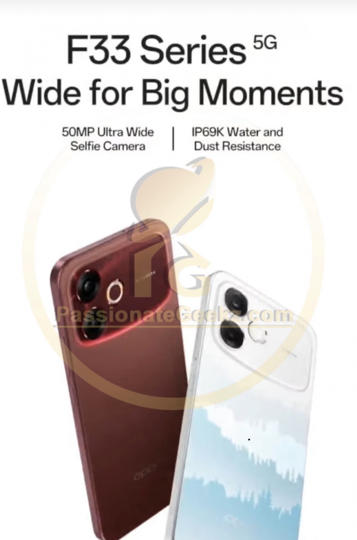 Oppo F33 Pro 5G specs, price, and launch date leaked