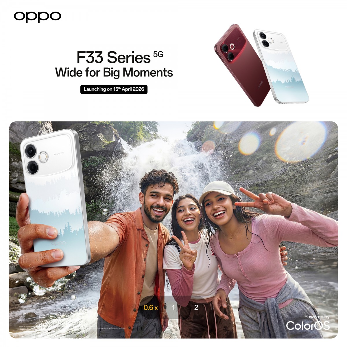 Oppo F33 Pro and F33 will be announced next week