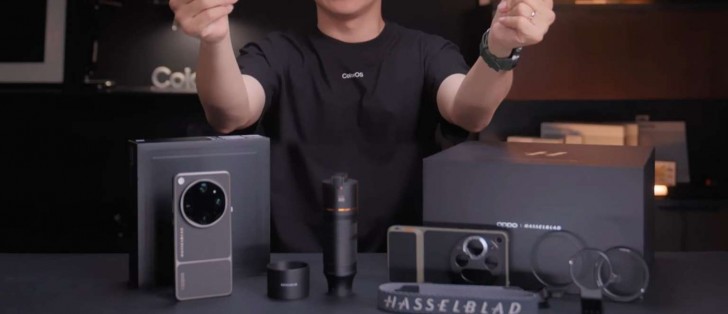 Oppo Find X9 Ultra Master Edition unboxed on video