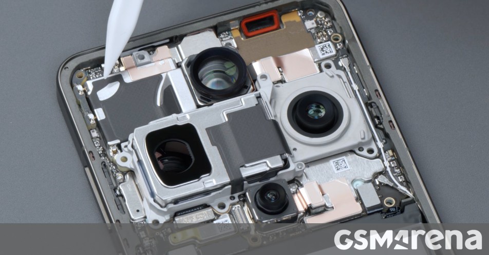 Oppo Find X9 Ultra teardown video goes in-depth with every component