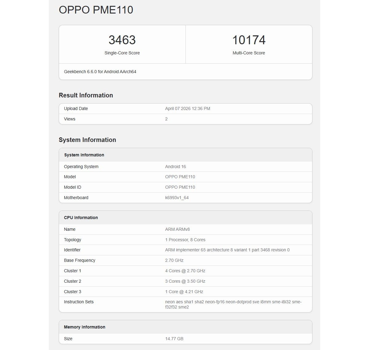 Oppo Find X9s Pro will have a teleconverter, Geekbench run reveals its chipset