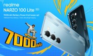 Realme Narzo 100 Lite announced with a 144Hz screen and 7,000 mAh battery